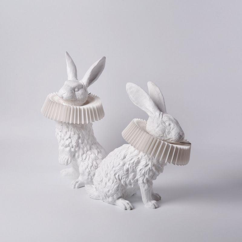 Rabbit Sculpture Table Lamp