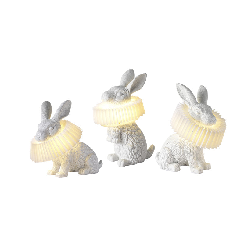 Rabbit Sculpture Table Lamp