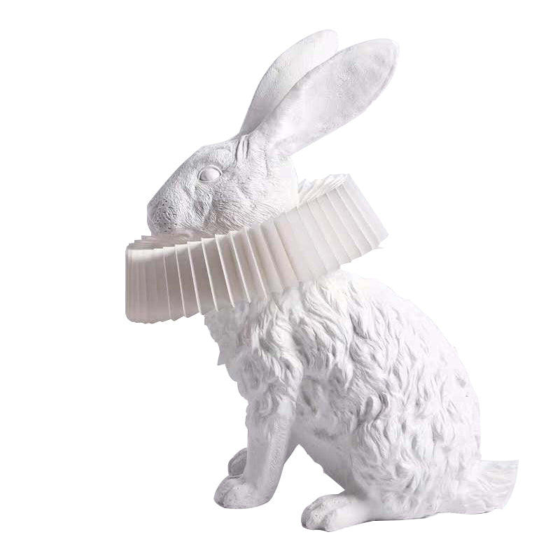 Rabbit Sculpture Table Lamp