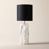 Raw Marble Table Lamp