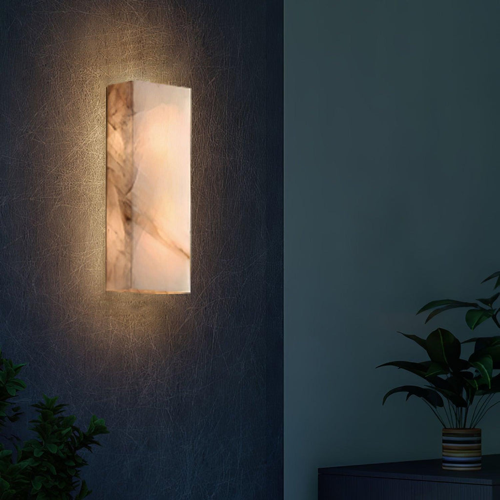 Mazzella Alabaster Wall Sconce