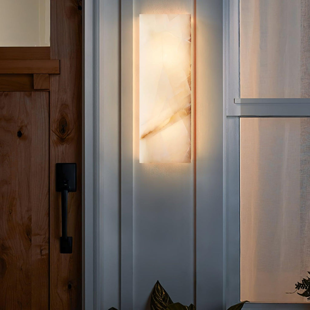 Mazzella Alabaster Wall Sconce