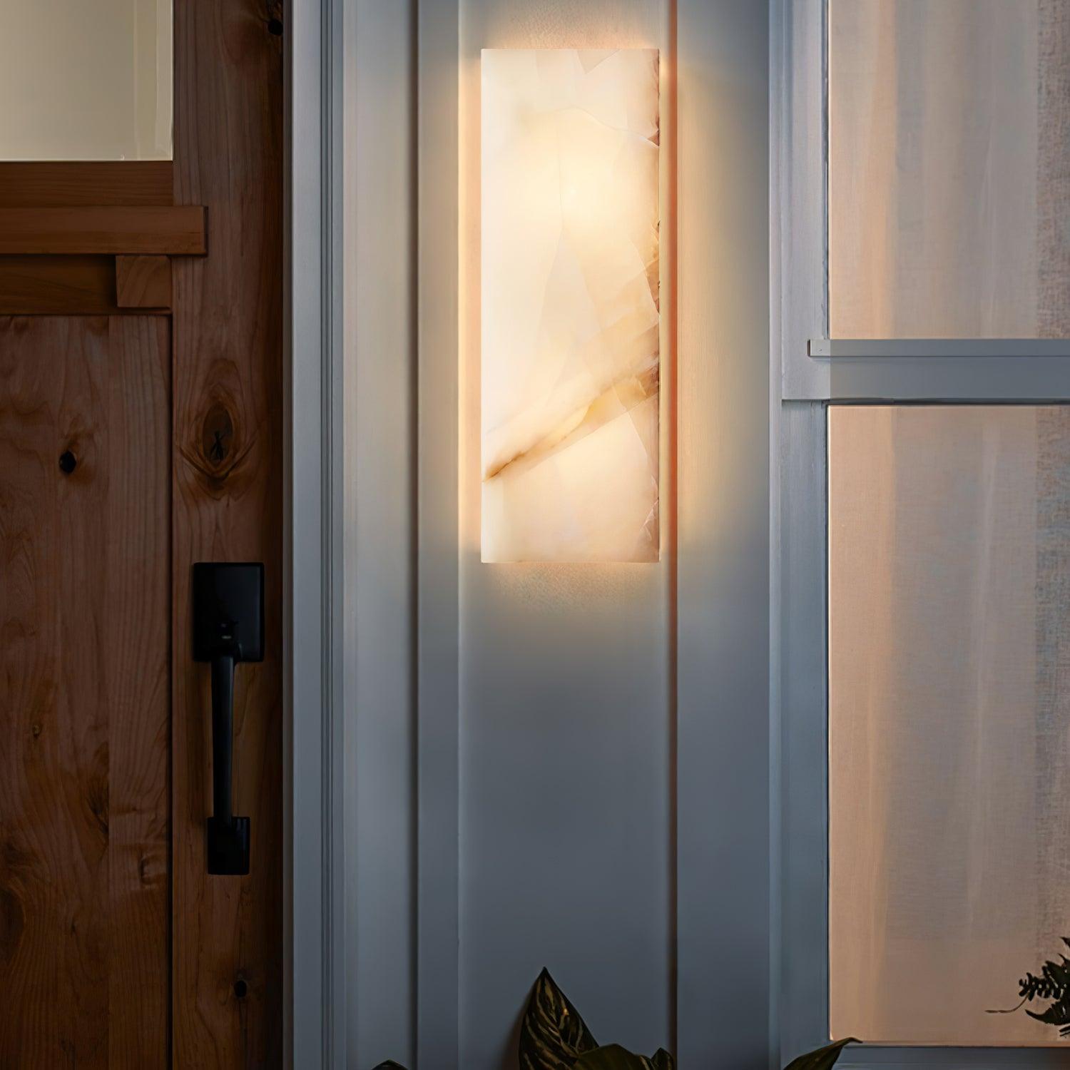 Mazzella Alabaster Wall Sconce