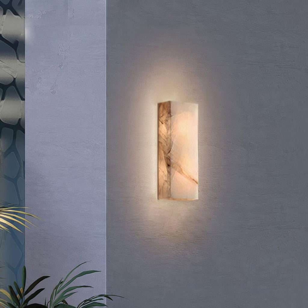 Mazzella Alabaster Wall Sconce
