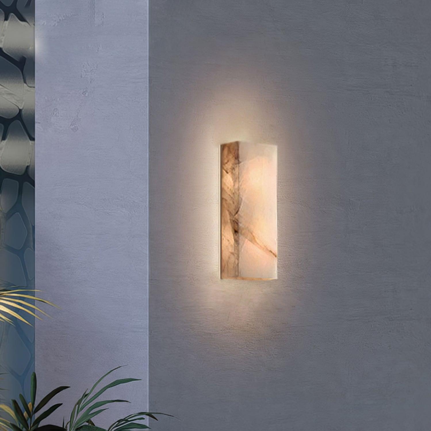 Mazzella Alabaster Wall Sconce