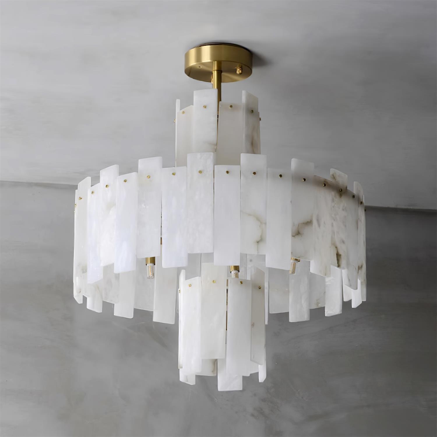 Olga Alabaster Chandelier
