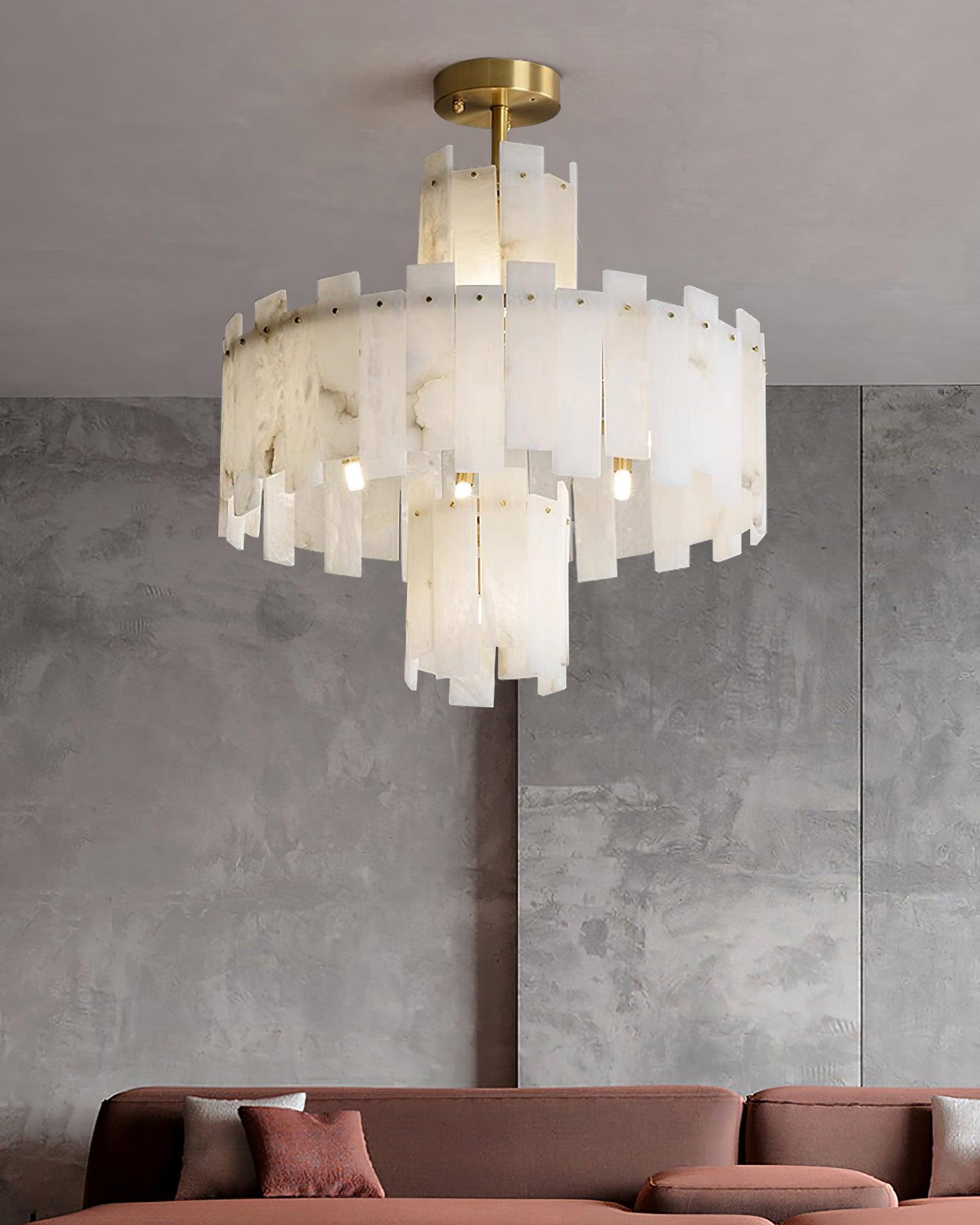 Olga Alabaster Chandelier
