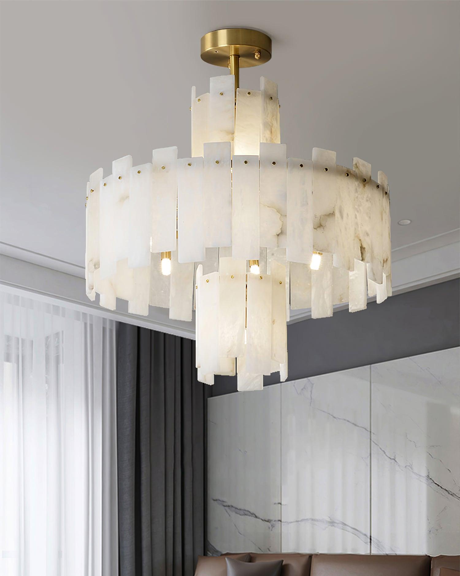 Olga Alabaster Chandelier