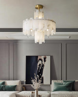Olga Alabaster Chandelier