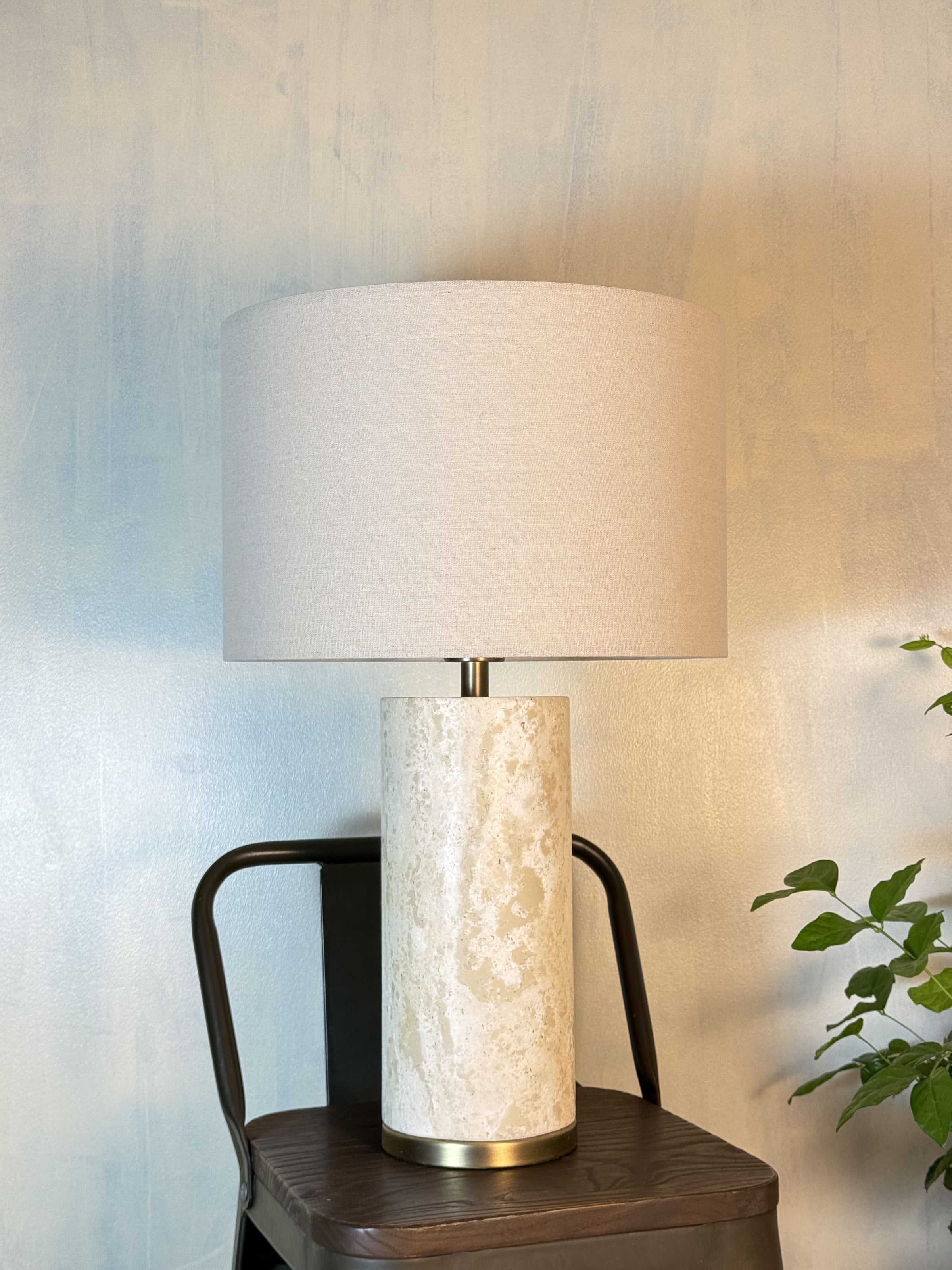Remi Stone Table Lamp