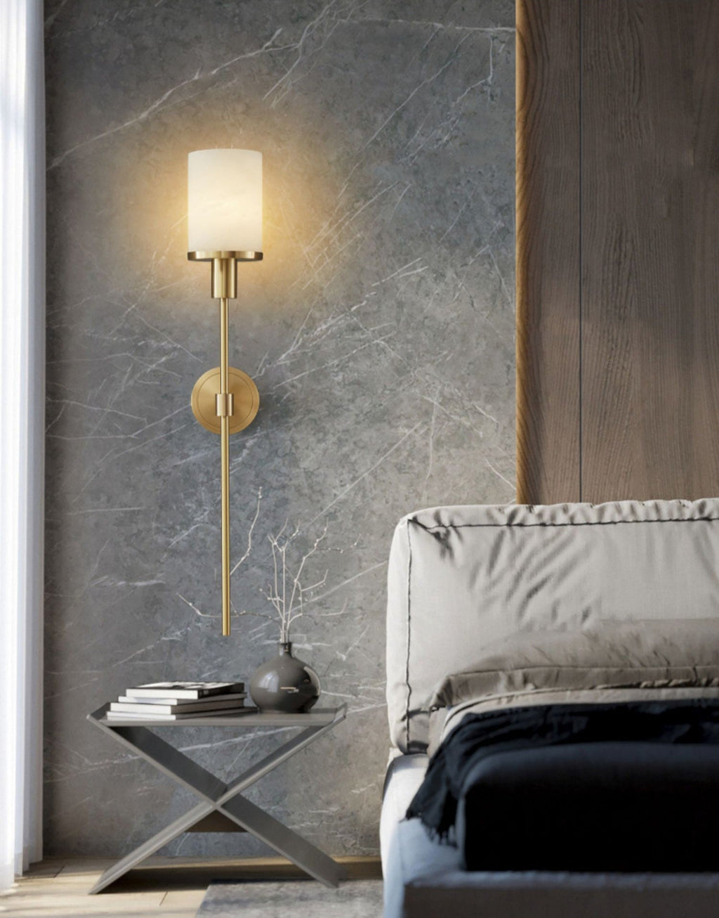 Beys Alabaster Sconce