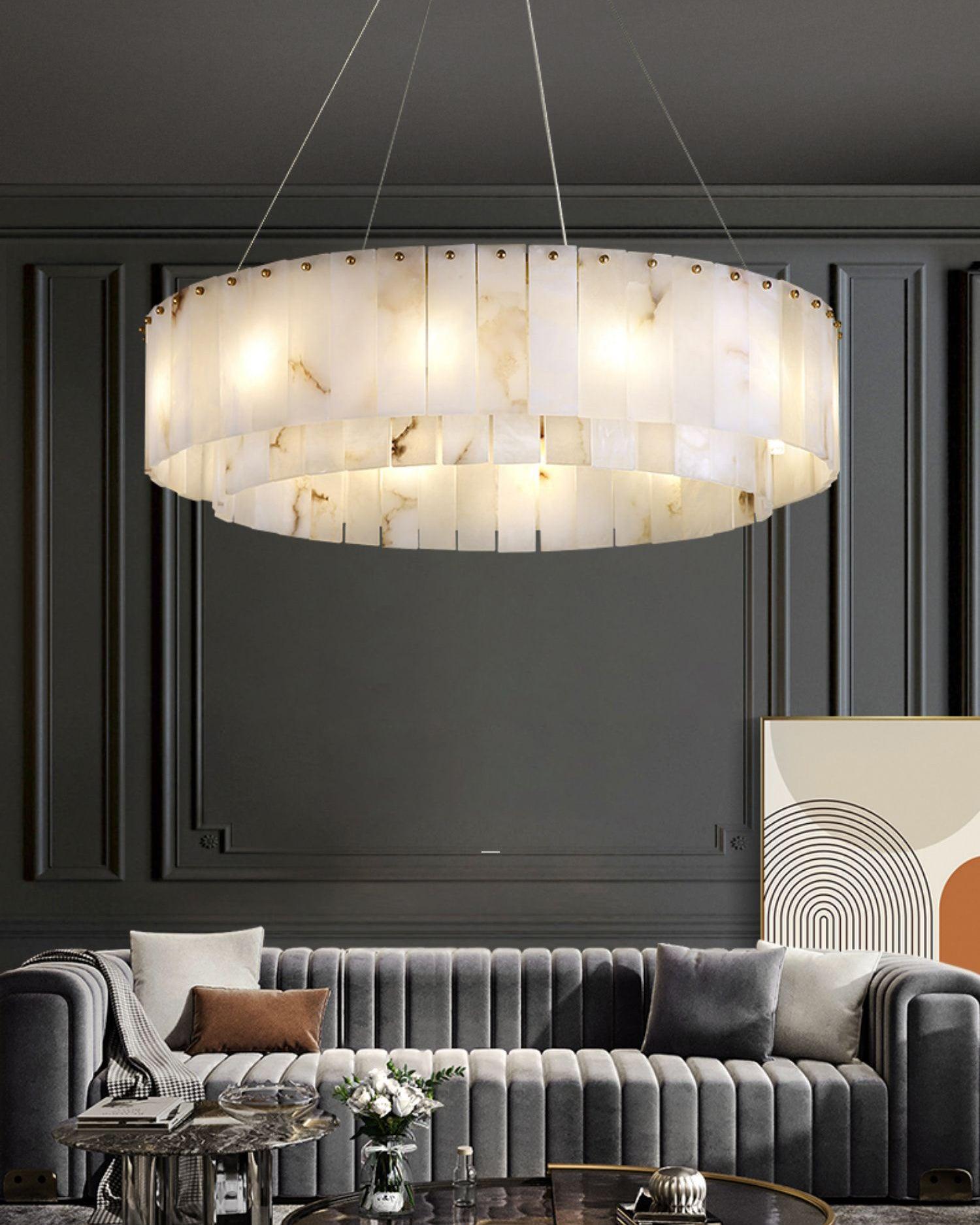 Eunice Alabaster Chandelier