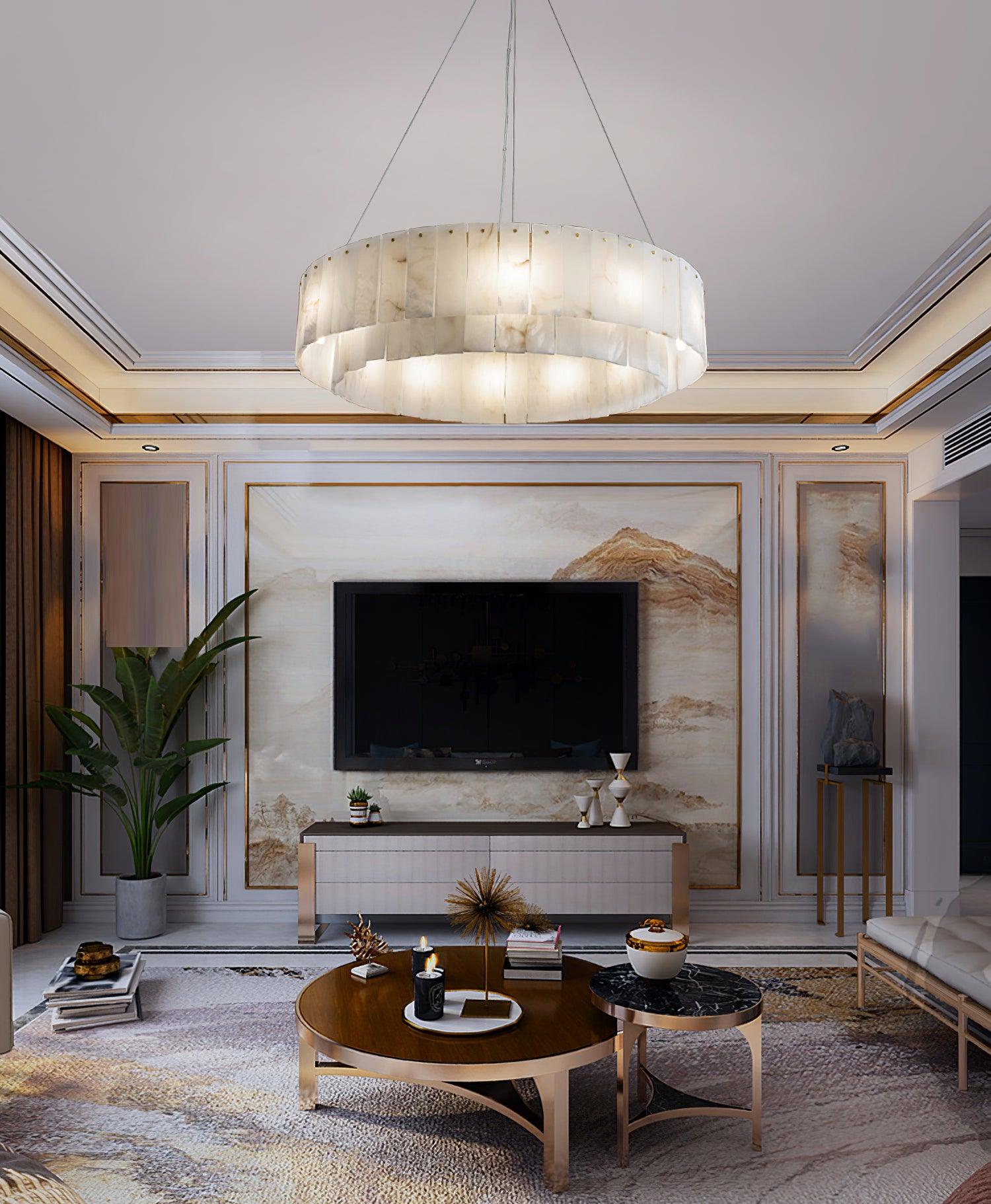 Eunice Alabaster Chandelier