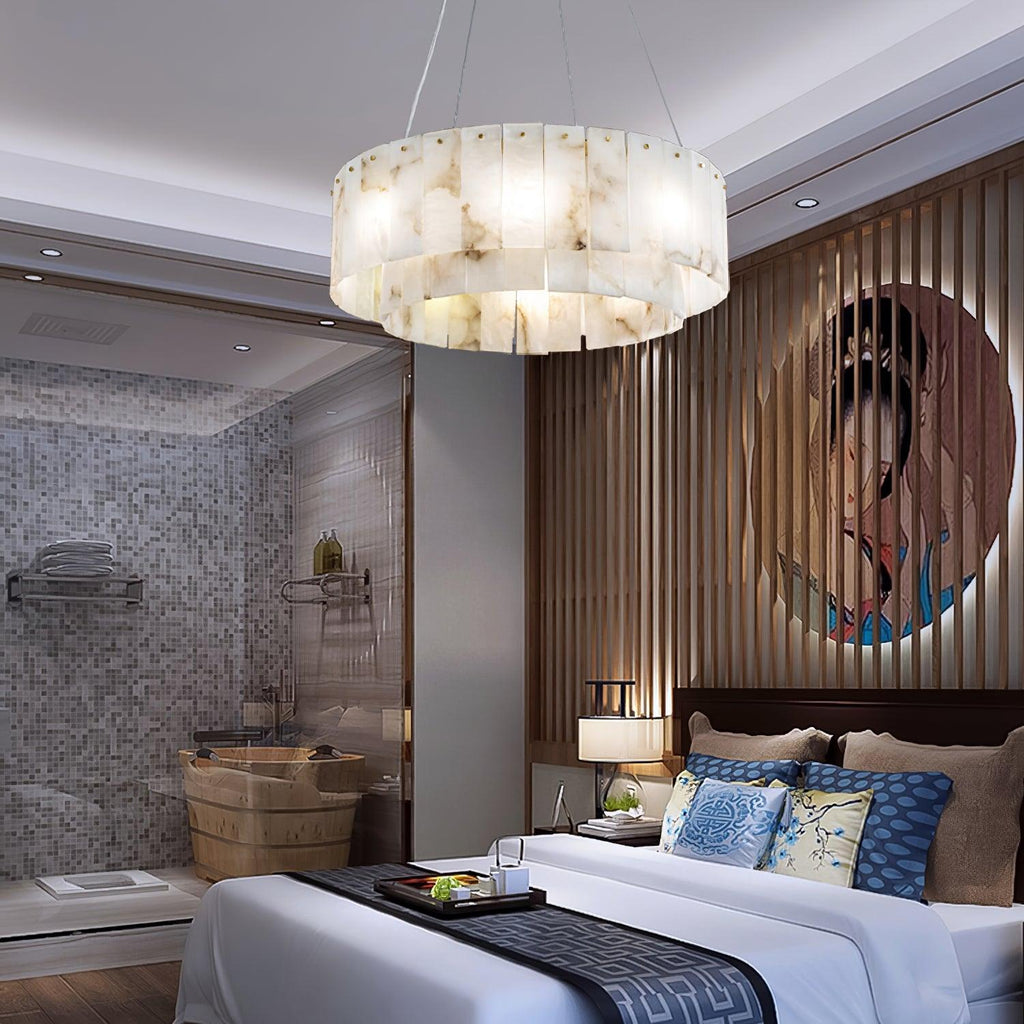 Eunice Alabaster Chandelier