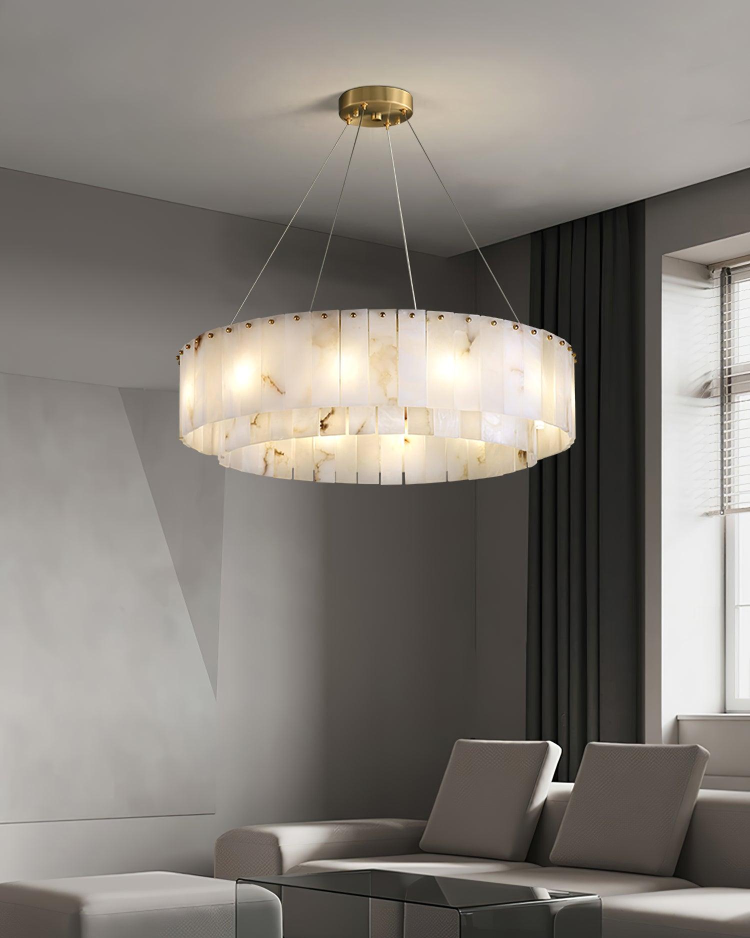 Eunice Alabaster Chandelier
