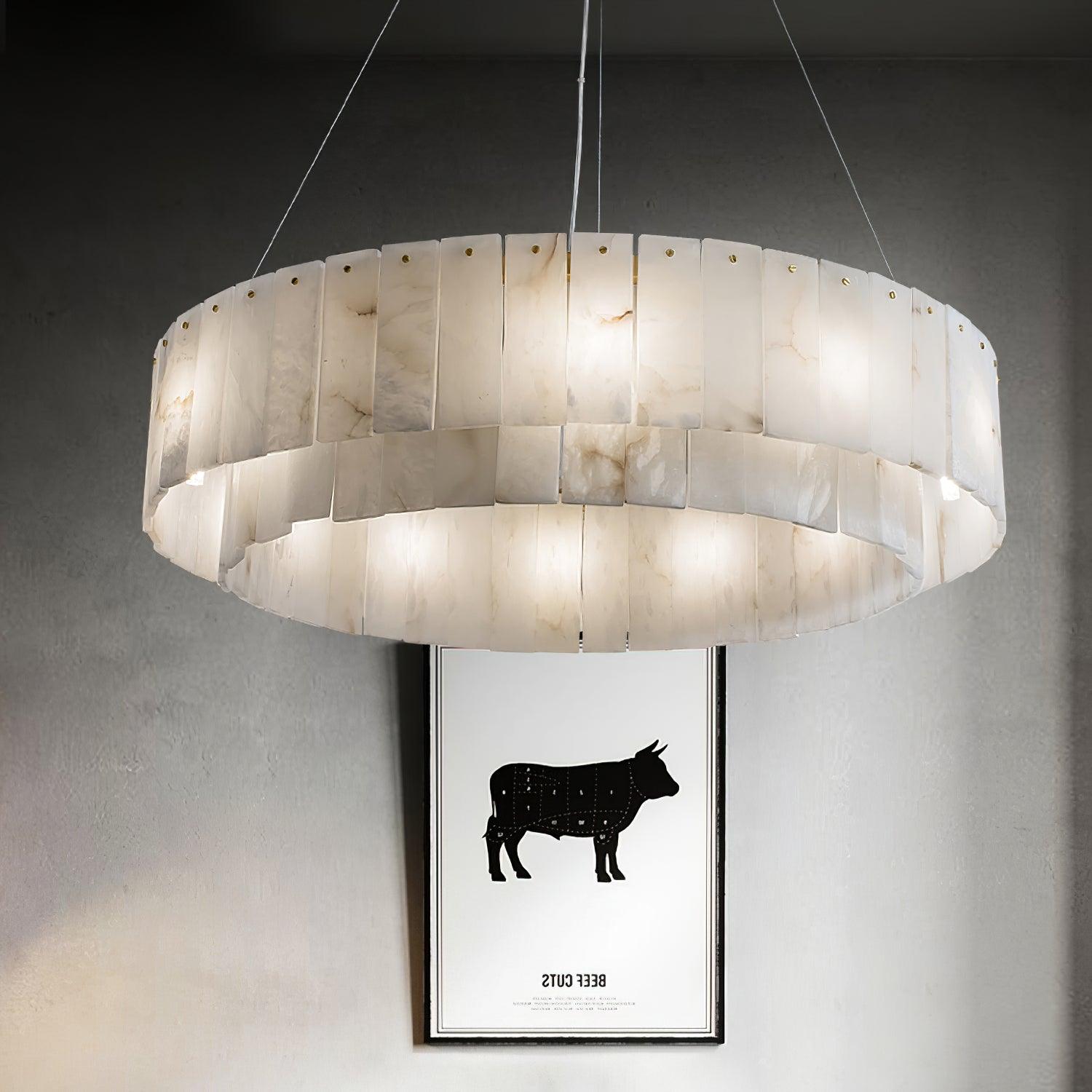 Eunice Alabaster Chandelier