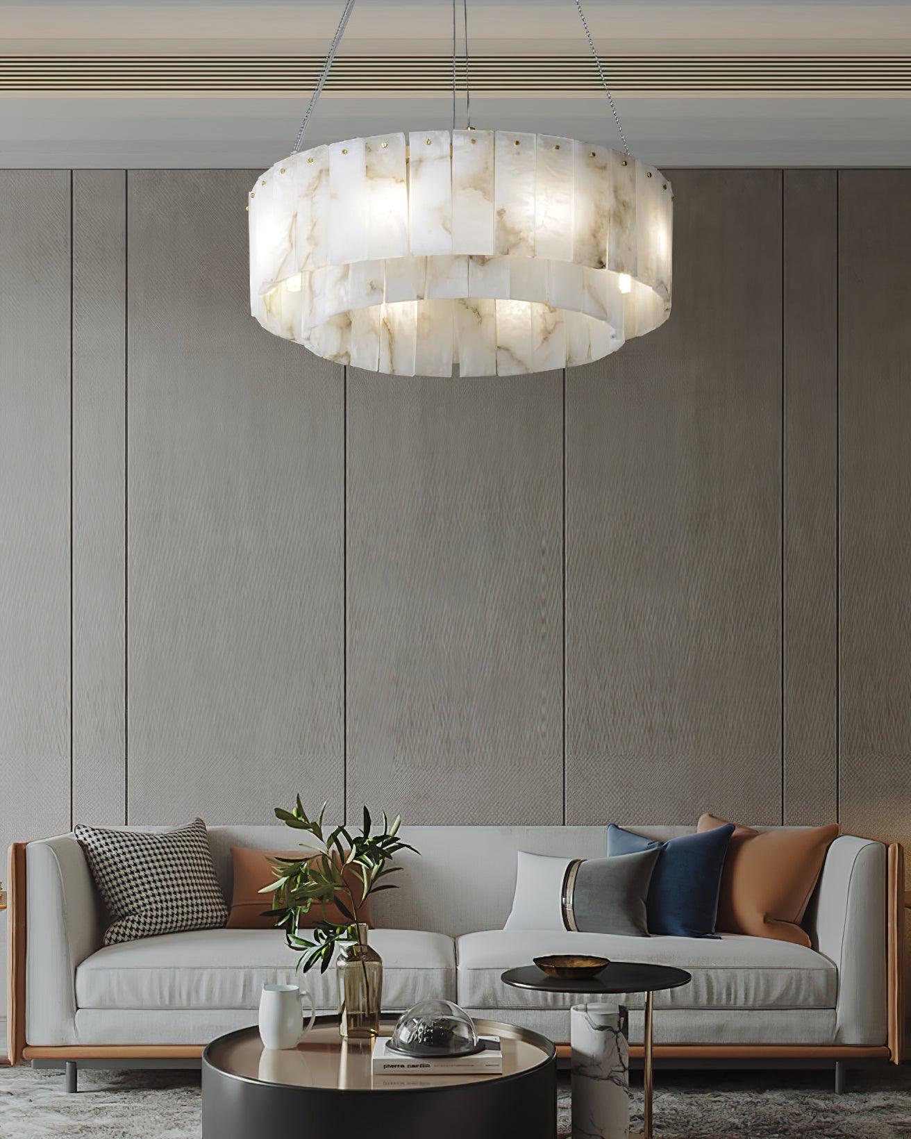 Eunice Alabaster Chandelier