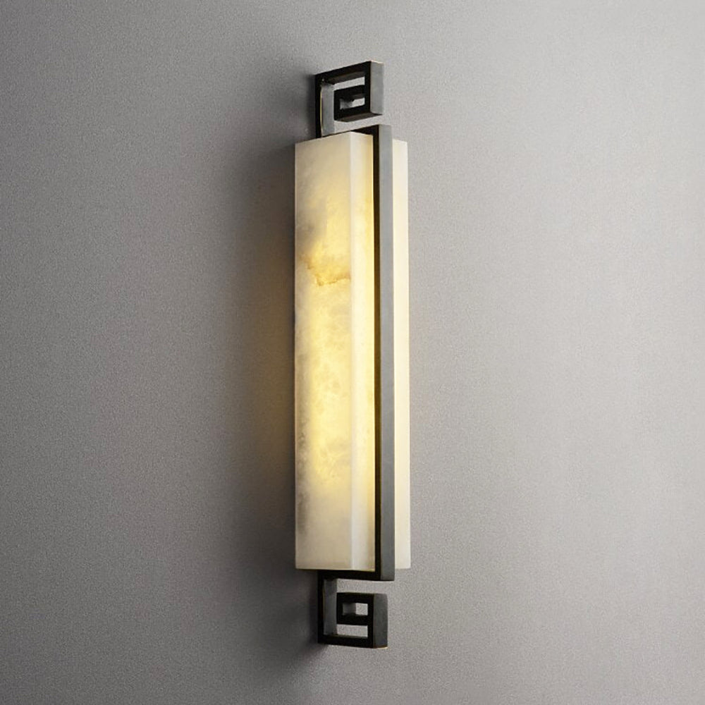 Ruyi Alabaster Wall Sconce
