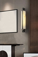 Ruyi Alabaster Wall Sconce