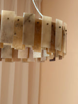 San Marco Tobacco Alabaster Chandelier