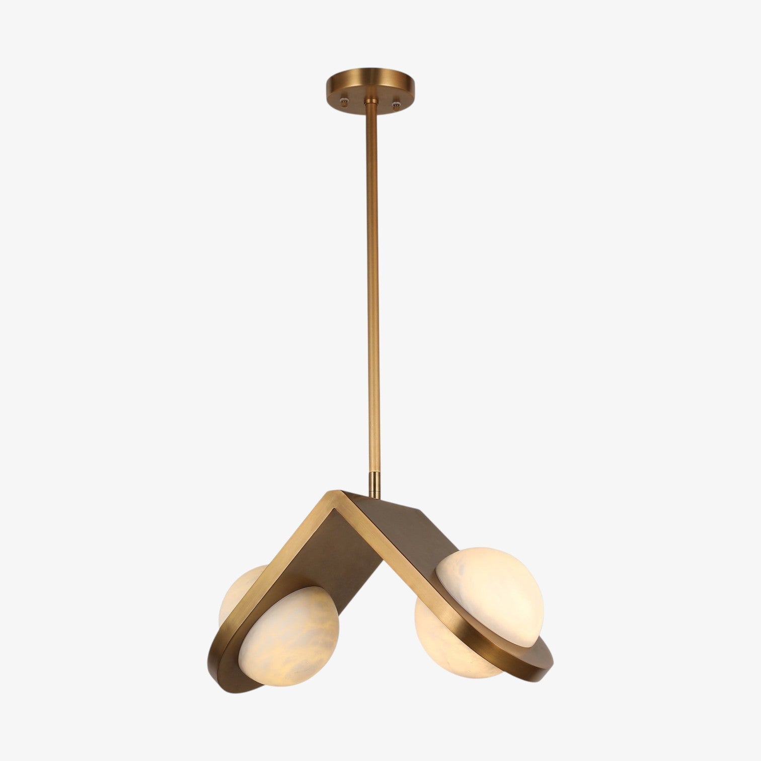 Whisper Alabaster Double Pendant