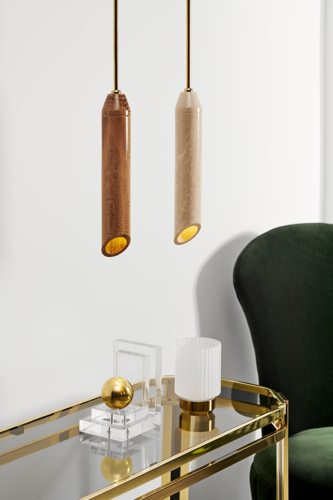 Semi Cone Pendant Lamp