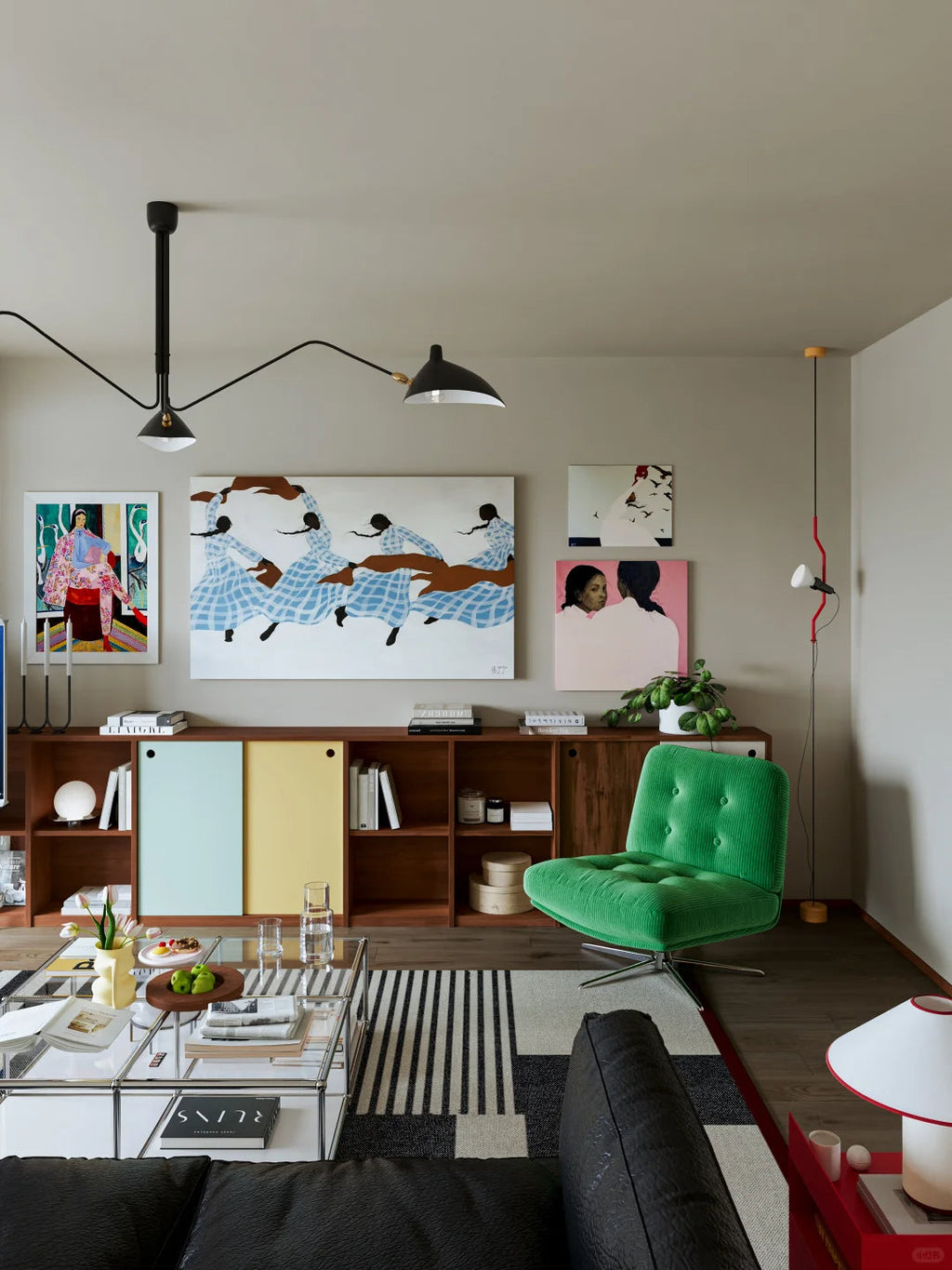 Serge Mouille Ceiling Lamp