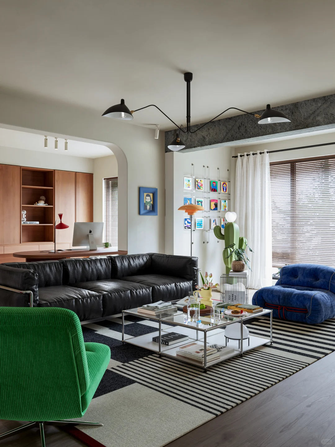 Serge Mouille Ceiling Lamp