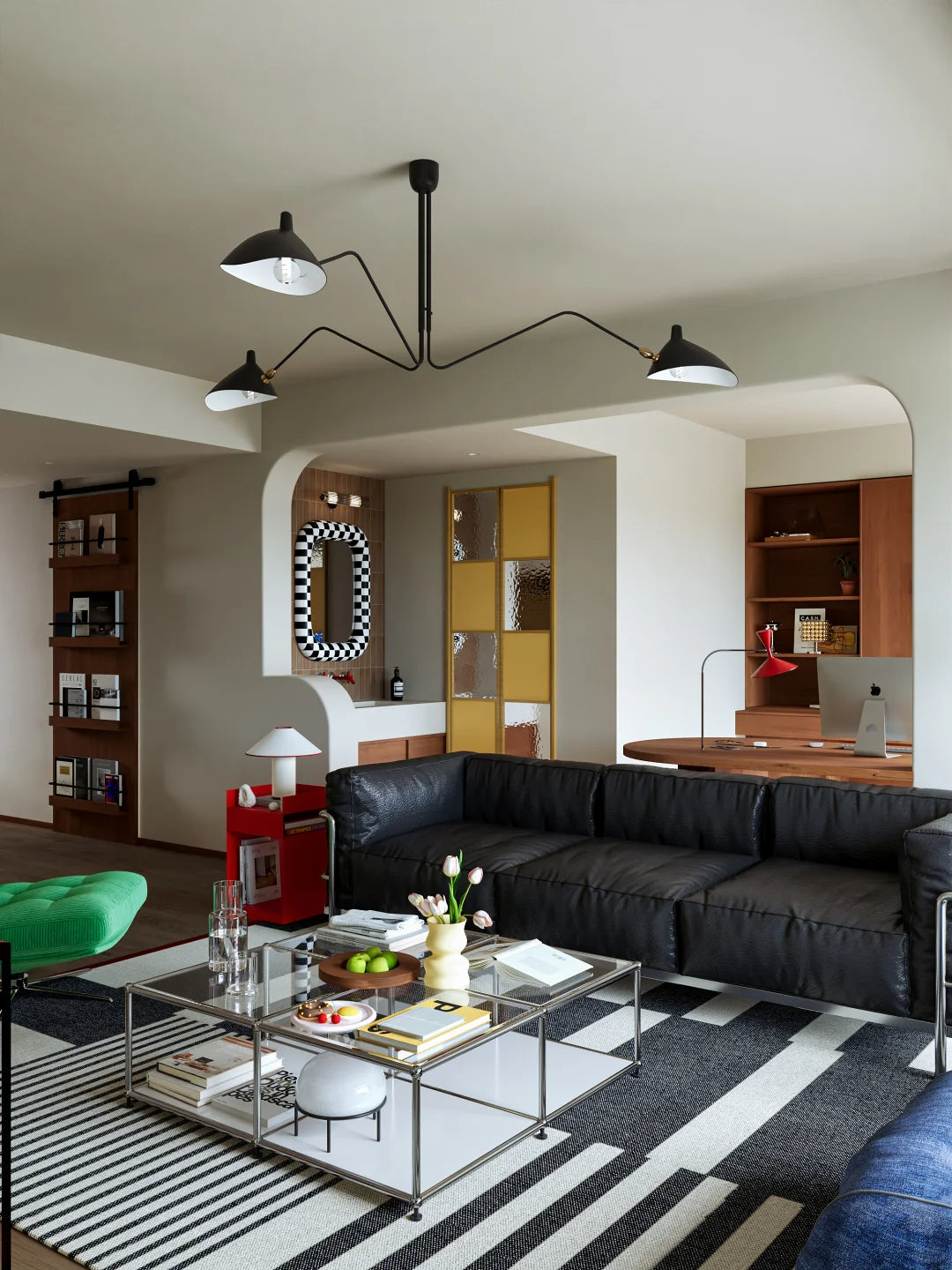 Serge Mouille Ceiling Lamp