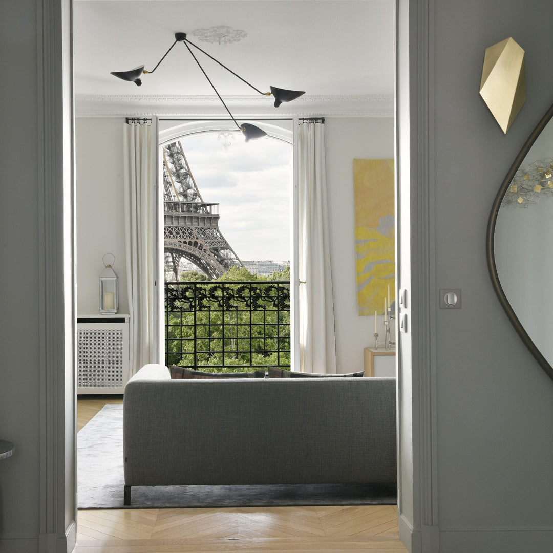 Serge Mouille Spider Ceiling Lamp