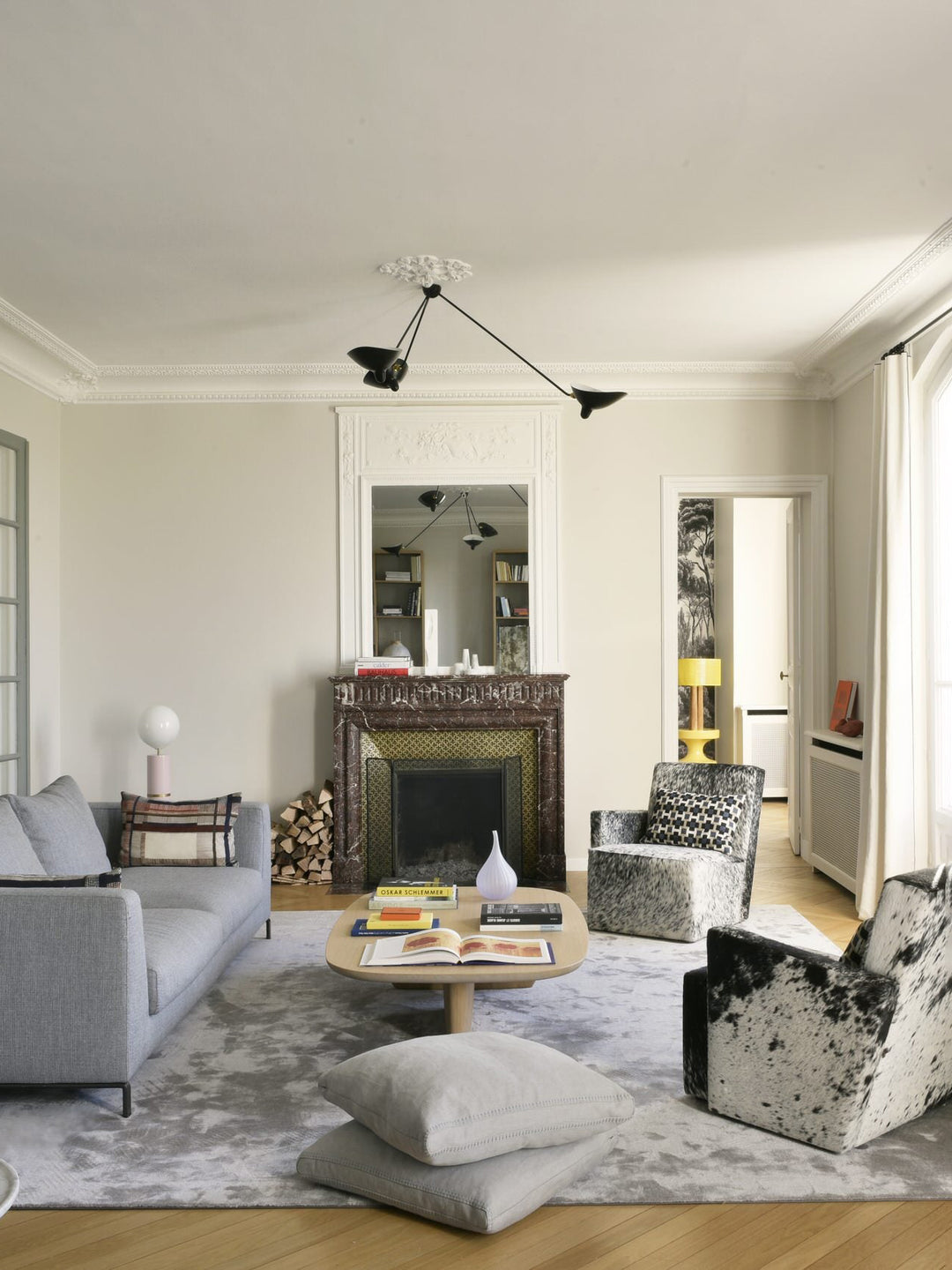 Serge Mouille Spider Ceiling Lamp