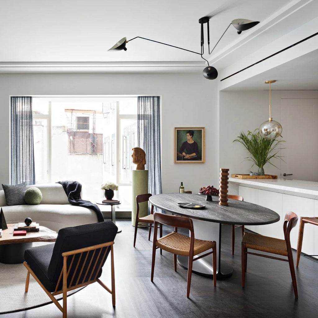 Serge Mouille Ceiling Lamp