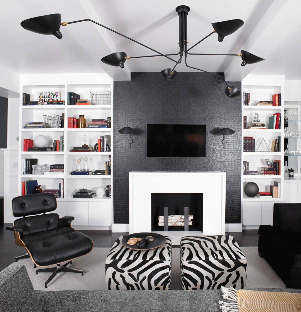 Serge Mouille Ceiling Lamp