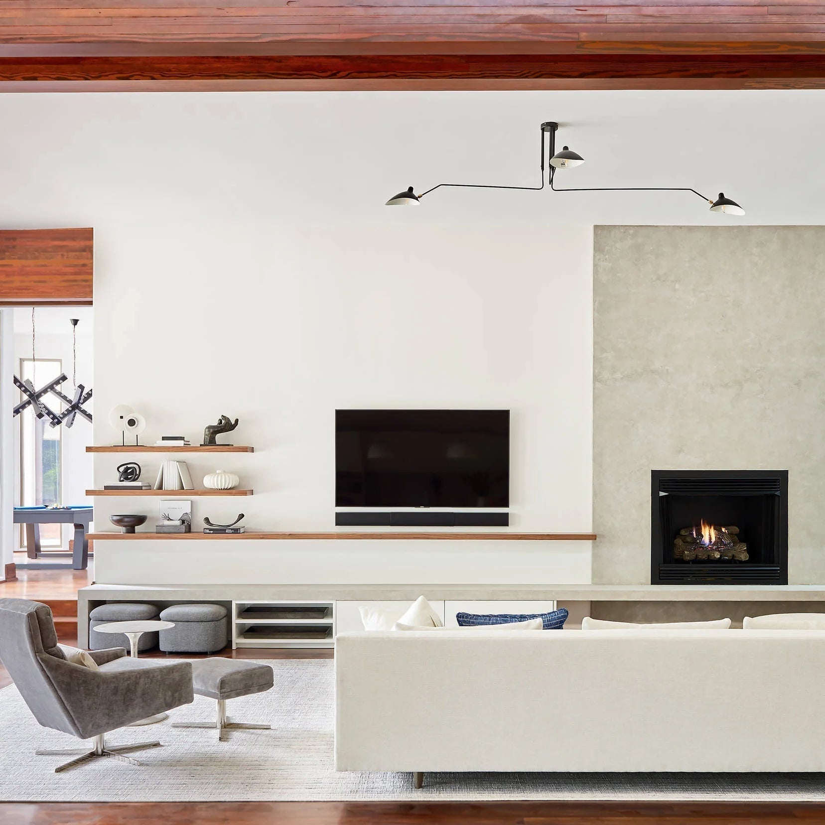 Serge Mouille Ceiling Lamp