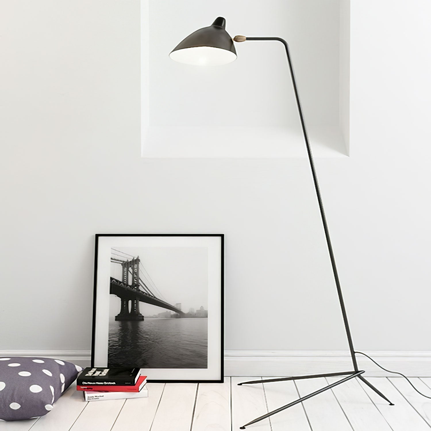 Serge Mouille Series Floor Lamp