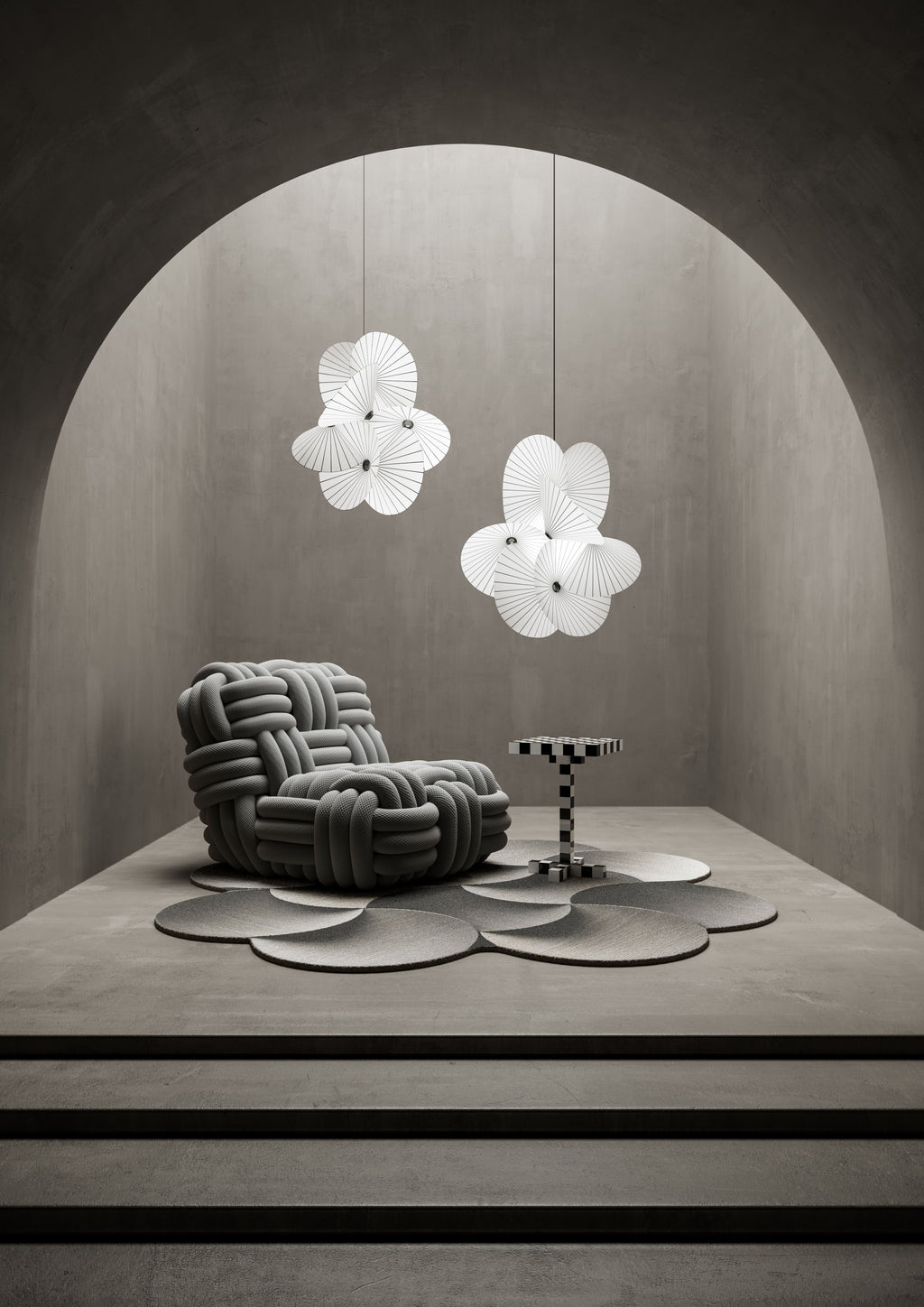 Serpentine Pendant Lamp