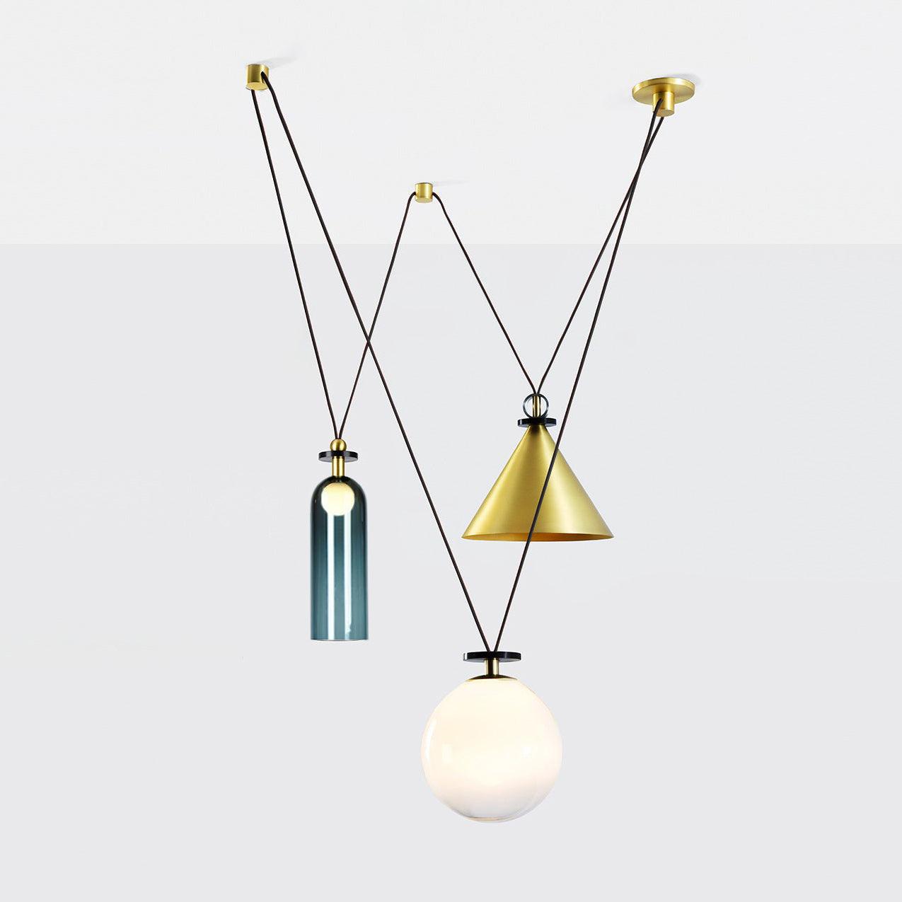 Shape Up Chandelier