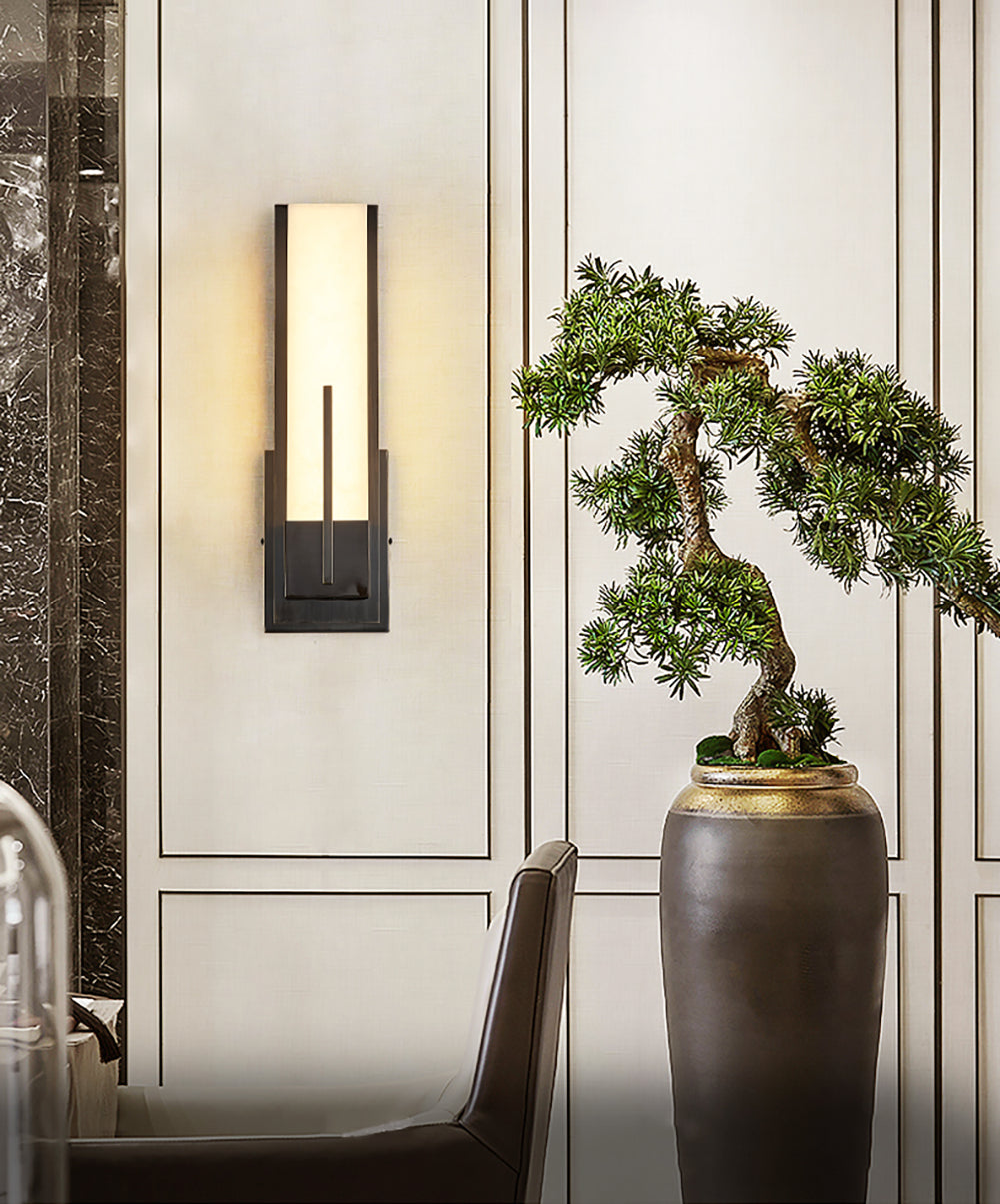 Sidney Alabaster Wall Sconce