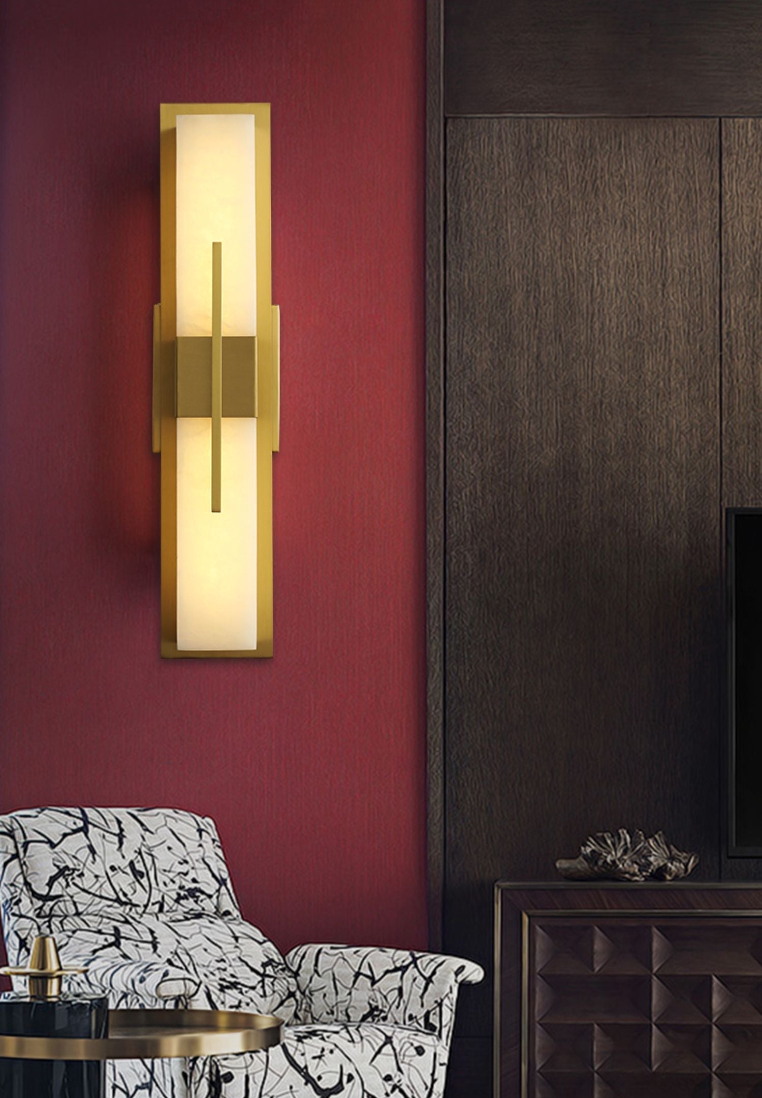 Sidney Alabaster Wall Sconce