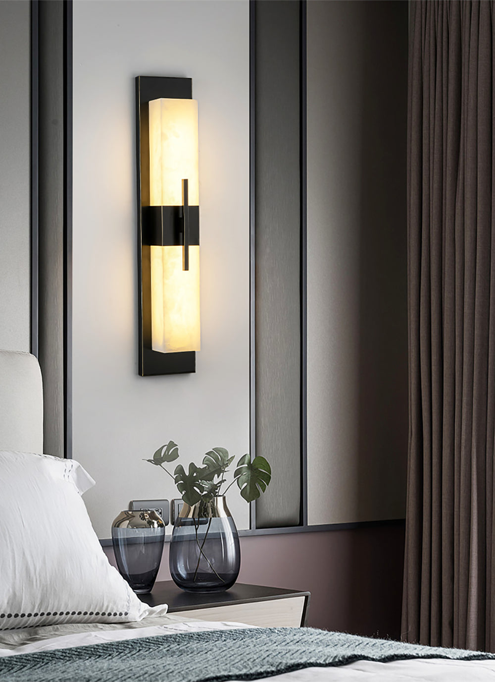 Sidney Alabaster Wall Sconce