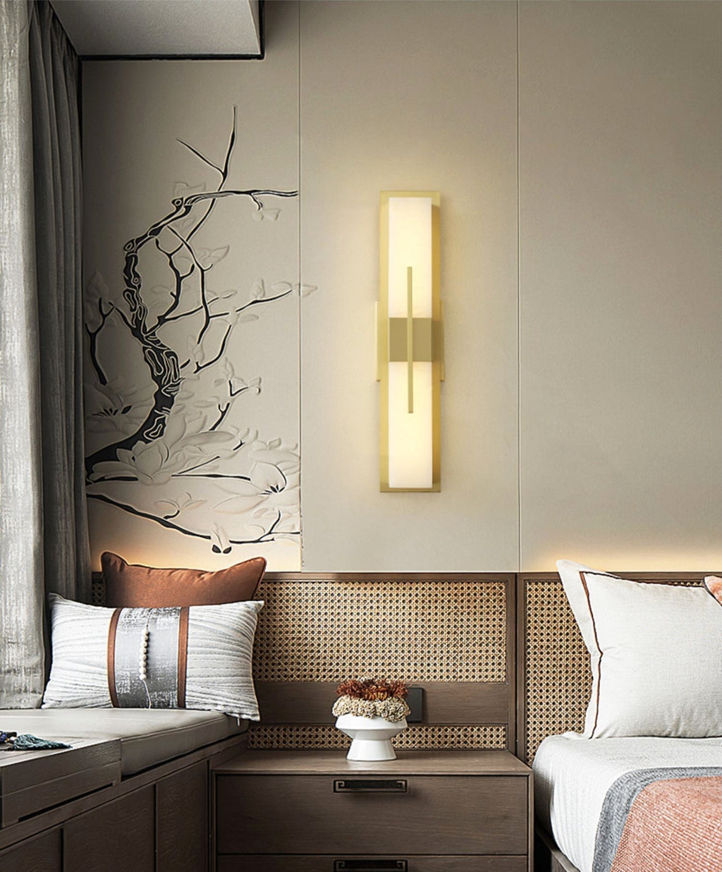 Sidney Alabaster Wall Sconce
