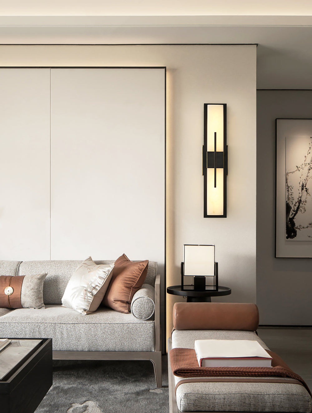 Sidney Alabaster Wall Sconce