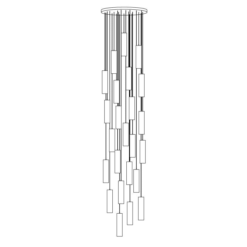 Silo Alabaster Ceiling Light