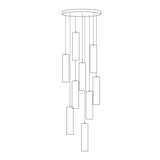 Silo Alabaster Ceiling Light
