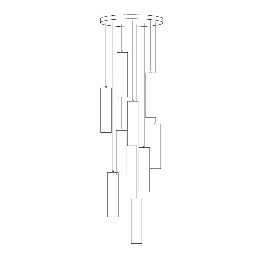 Silo Alabaster Ceiling Light