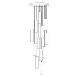 Silo Alabaster Ceiling Light