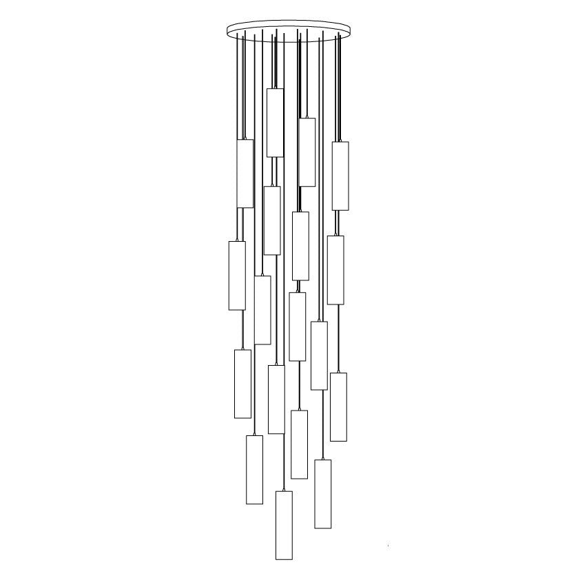 Silo Alabaster Ceiling Light