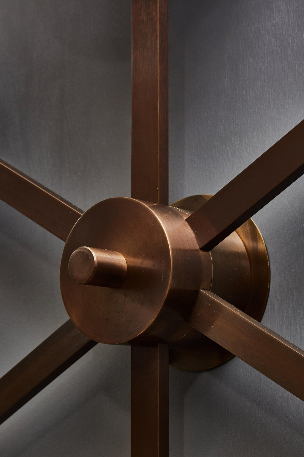Asymmetrical Flush Mount Lamp