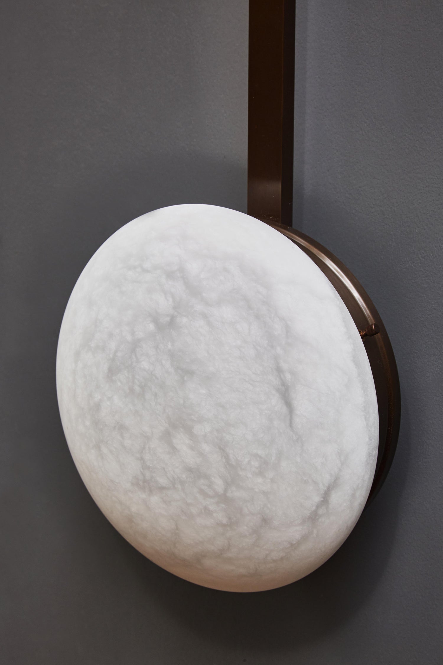 Asymmetrical Flush Mount Lamp