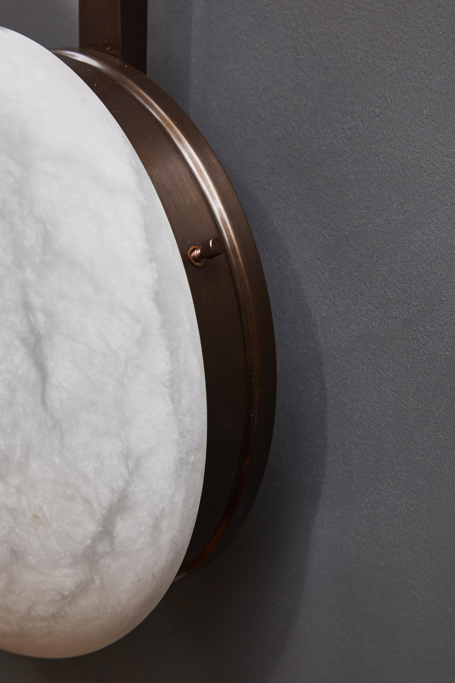 Asymmetrical Flush Mount Lamp